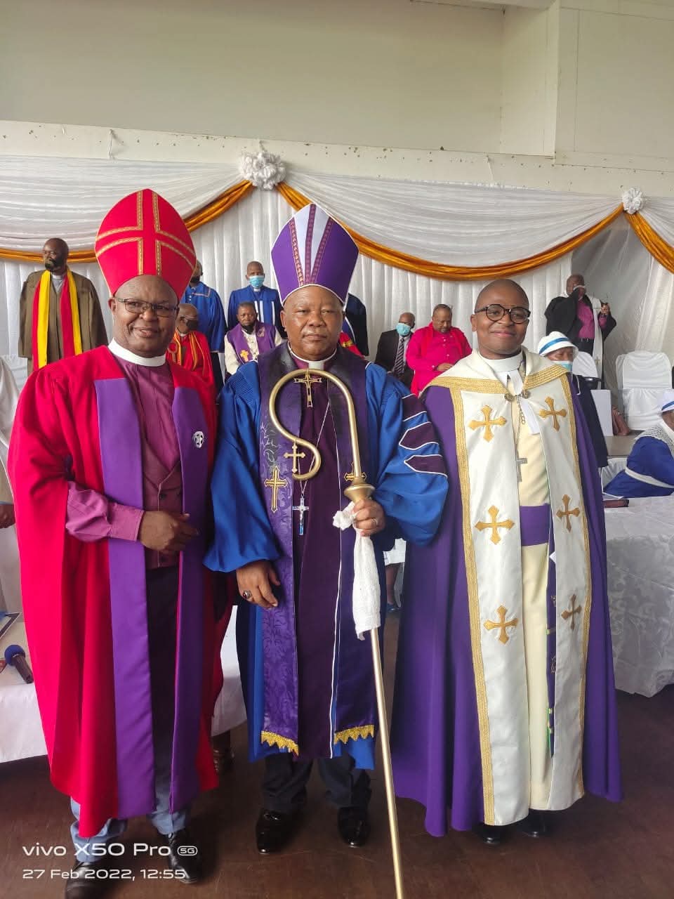 CICSA Bishops in Ceremonial Vestments